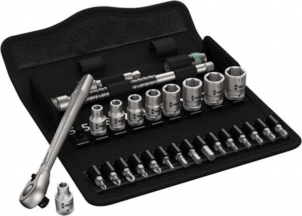 Wera 5004021001 Socket & Bit Set: 28 Pc