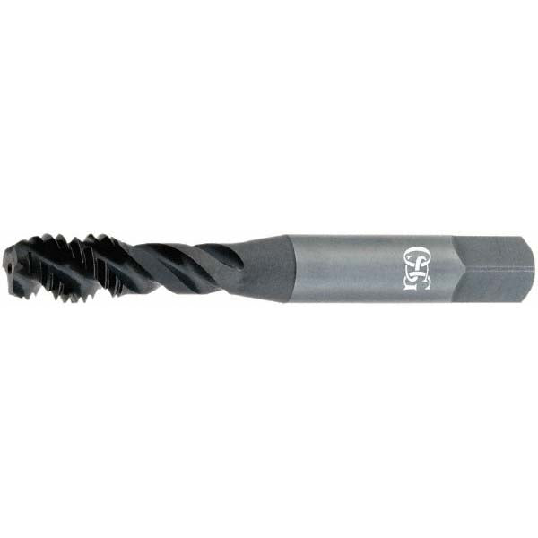 OSG 34300401 M4x0.70, 3 Flute, 45° Helix, Modified Bottoming Chamfer, Oxide Finish, Vanadium High Speed Steel Spiral Flute STI Tap