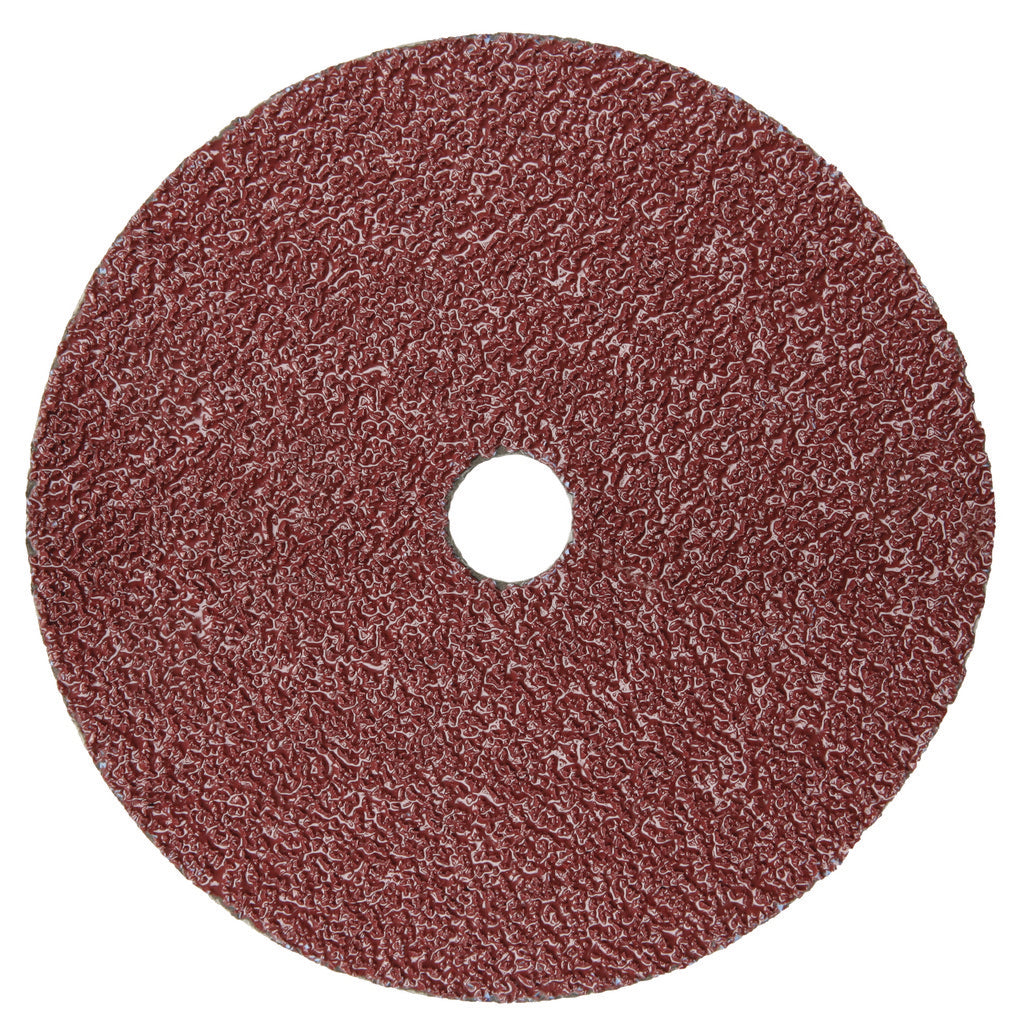 3M 7000000393 Fiber Disc: 7" Disc Dia, 7/8" Hole, Arbor Hole, 36 Grit, Premium Ceramic Alumina (Pack of 25)