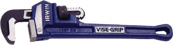 Irwin 274101 Straight Pipe Wrench: 0 to 1-1/2", 10" OAL, Cast Iron
