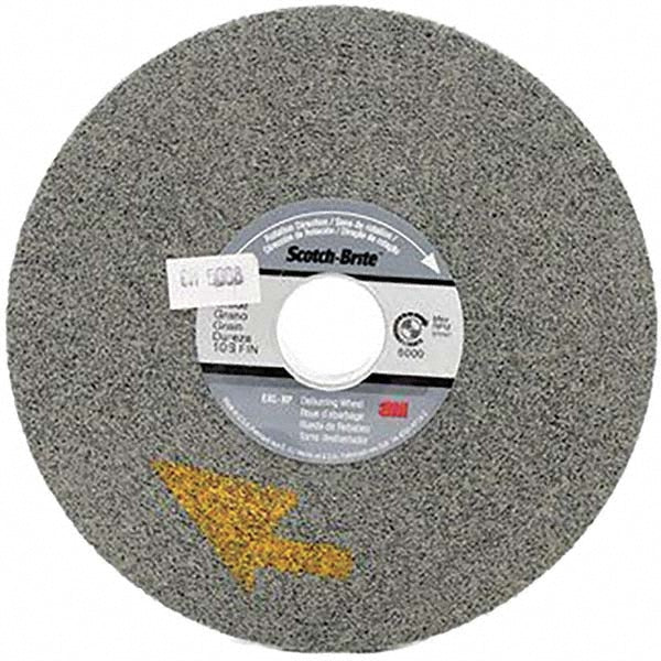 3M 7000046243 Deburring Wheel: 8" Dia, 1" Face Width, 3" Hole, 11 Density, Silicon Carbide