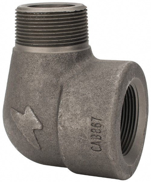 Anvil 361109655 Black 90° Street Elbow: 1-1/2", Threaded