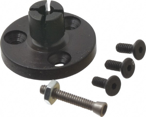 Mitee-Bite 31000 0.16 to 0.29" Expansion Dia, 250 Lb Holding Force, 2-56 Mounting Screw, 2-56 Center Screw, Mild Steel ID Expansion Clamps