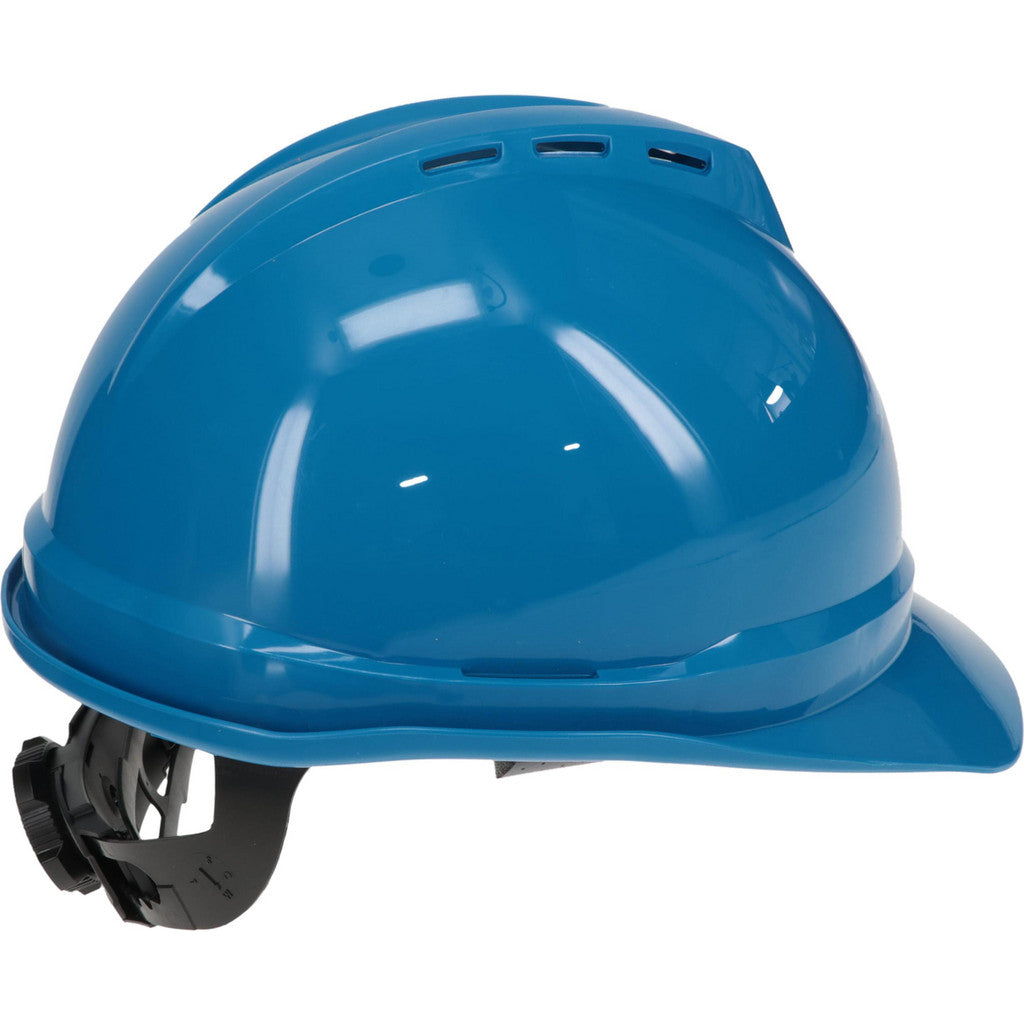 MSA 10034019 Hard Hat: Class C, 4-Point Suspension