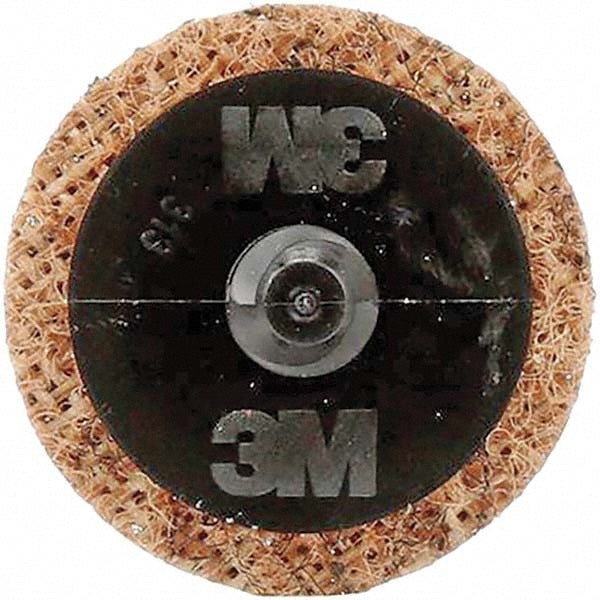 3M 7000045887 Quick-Change Disc: Roloc TR, 1-1/2" Dia, Silicon Carbide, Non-Woven