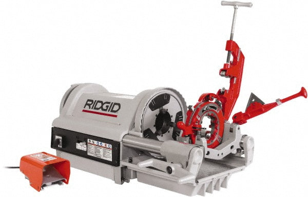 Ridgid 26092 1/4 to 4 Inch Pipe, 36 RPM Spindle Speed, 1-1/2 hp, Pipe Threading Machine