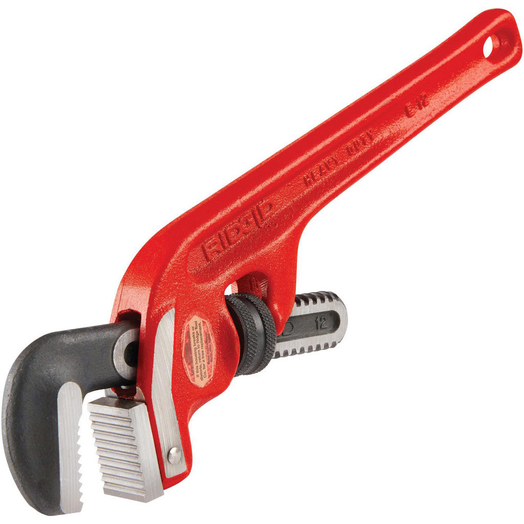 Ridgid 31065 End Pipe Wrench: 2" Max, 12" OAL, Steel
