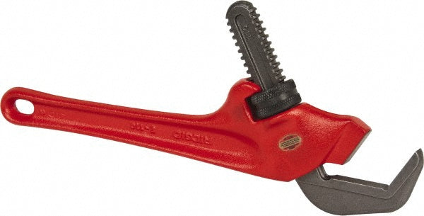 Ridgid 31305 Offset Hex Pipe Wrench: 1-1/8 to 2-5/8", 9-1/2" OAL, Steel