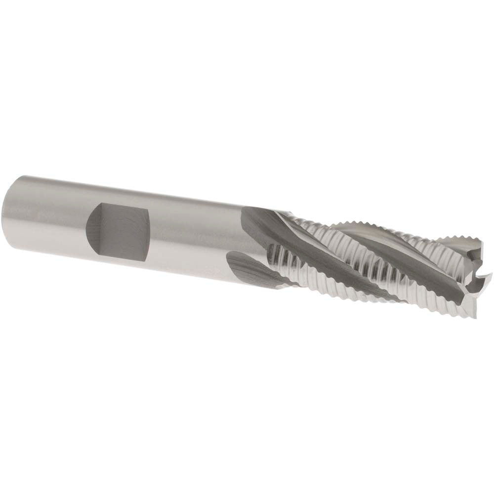 OSG 4500100 Roughing End Mill: 1/2" Dia, Single End, Cobalt