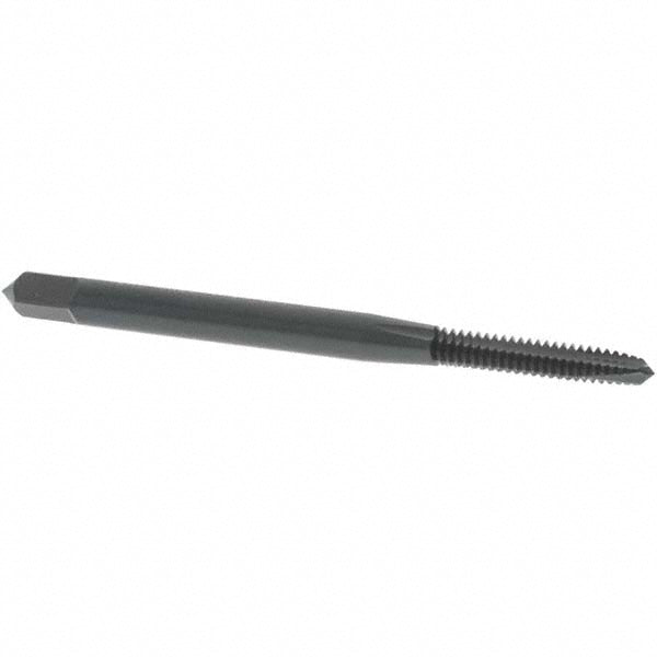 OSG 1776301 Spiral Point Tap: #4-40 UNC, 3 Flutes, Plug, Powdered Metal, Oxide Coated