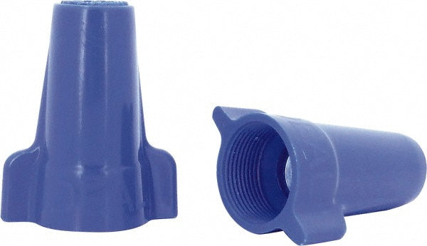 Ideal 30-454 Wing Twist-On Wire Connector: Blue, Flame-Retardant, 3 AWG
