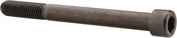 Holo-Krome 77474 Hex Socket Cap Screw: 1/4-28, 2-1/2" Length Under Head, Alloy Steel, Black Oxide Finish (Pack of 100)