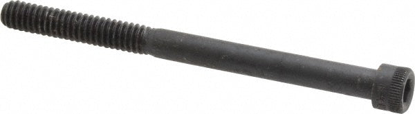 Holo-Krome 86576 Hex Socket Cap Screw: 1/4-20, 3-1/4" Length Under Head, Alloy Steel, Black Oxide Finish (Pack of 10)