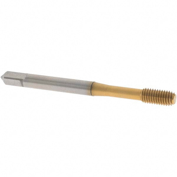 OSG 1410103205 Thread Forming Tap: M5x0.8 Metric Coarse, 4H Class of Fit, Modified Bottoming Chamfer, Cobalt, TiN Finish