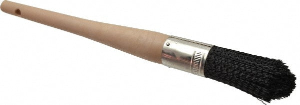 Weiler 40035 Cleaning & Finishing Brush: 10-11/16" Brush Length, 1" Brush Width, Stainless Steel Bristles