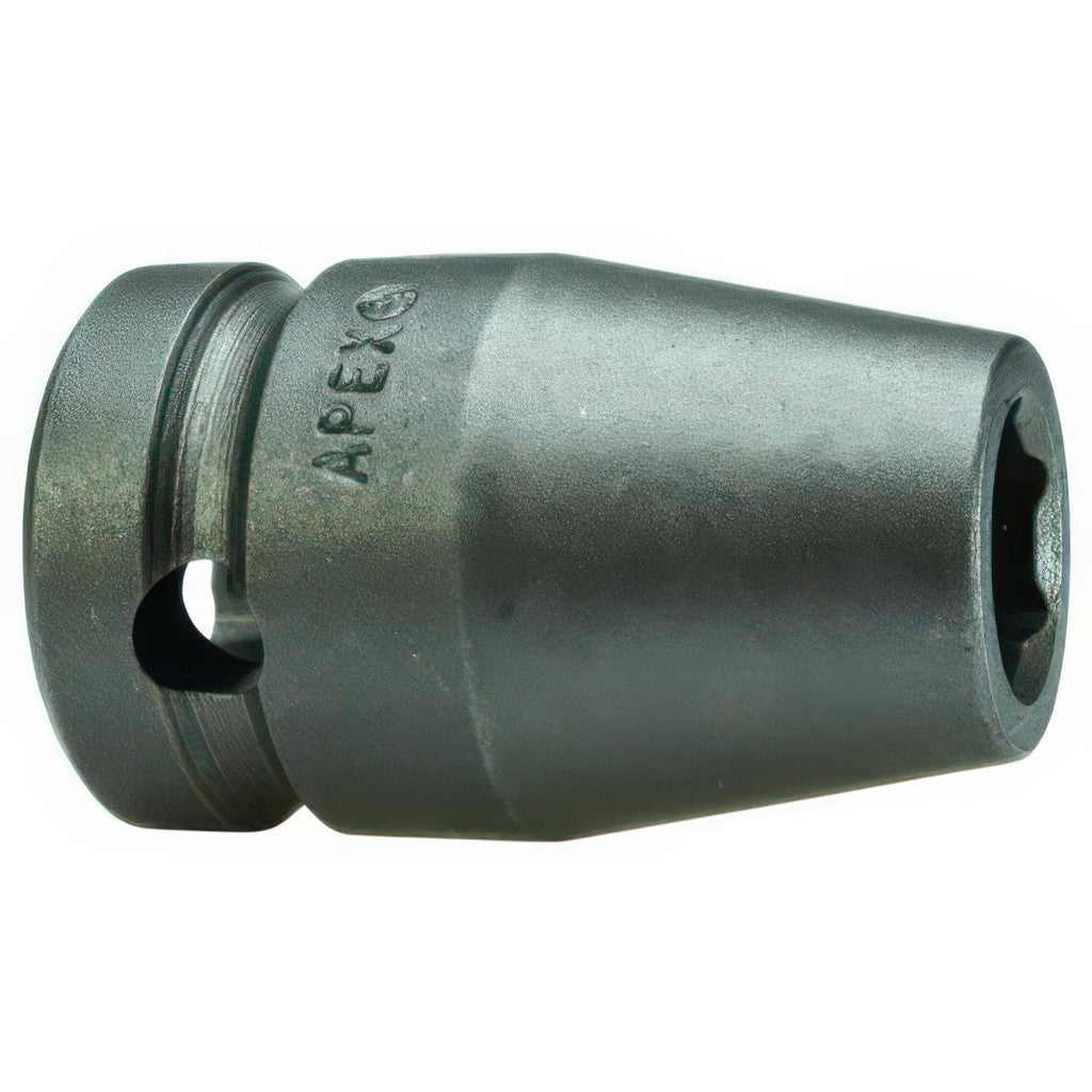 Apex M-10MM43 Standard Hand Socket: 0" Drive, 6-Point