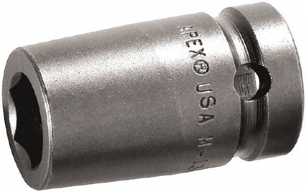 Apex M1E08 Square Drive Socket: 0.25", 1/4" Drive, 1/4" Hex