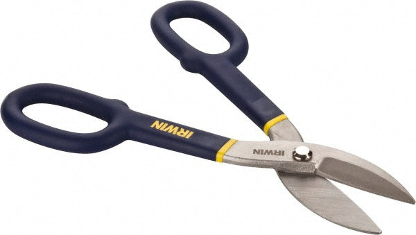 Irwin 22010 Tinner's Snips: 10" OAL, 2" LOC