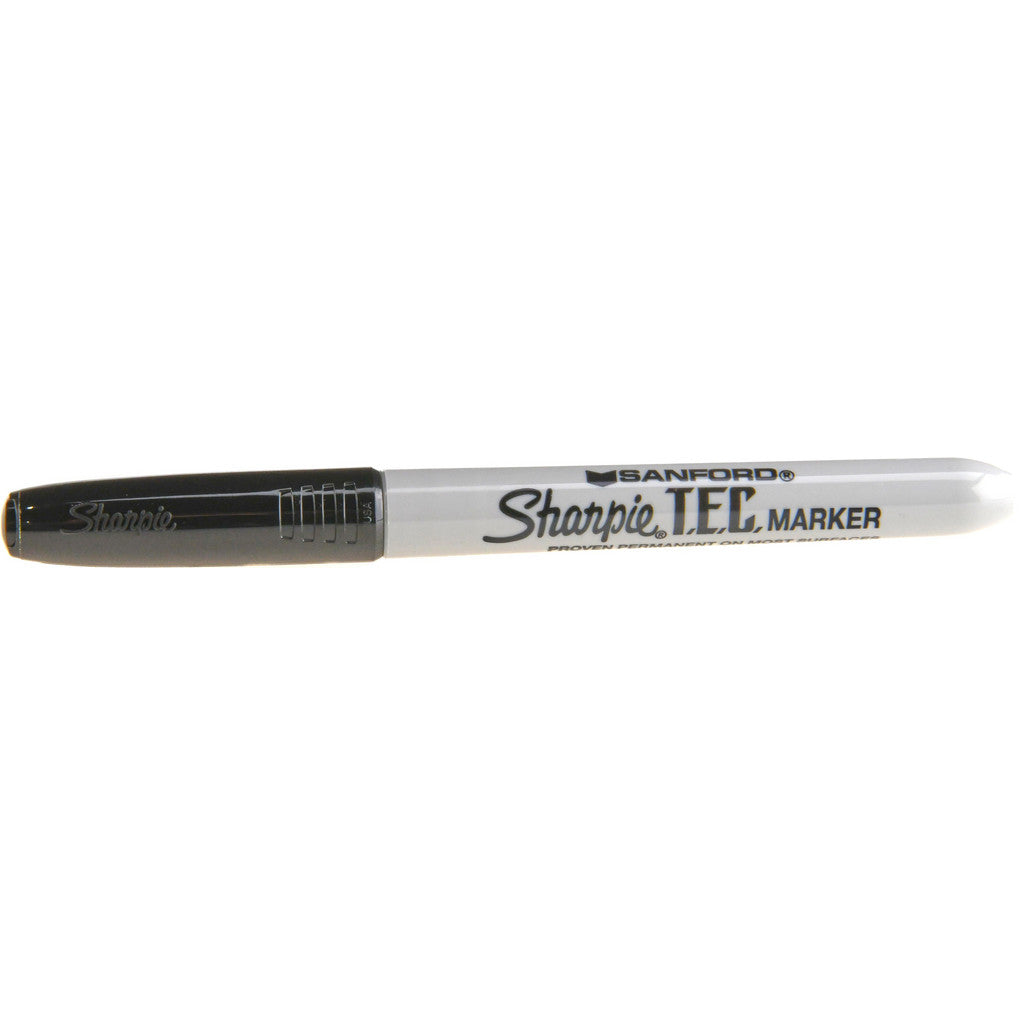 Sharpie 13401 Permanent Marker: Black, TEC Certified, Fine Tip
