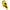 Mighty Line Floor marking Black/Yellow 3 in x 3 in Roll (MTH370)
