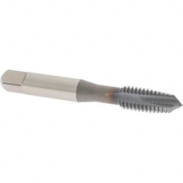 OSG 1701008 Spiral Point Tap: 3/8-16 UNC, 3 Flutes, Plug, 2B Class of Fit, Powdered Metal, TiCN Coated