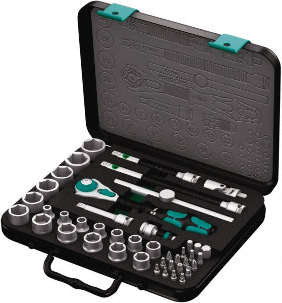 Wera 5003594001 Socket & Bit Set: 43 Pc
