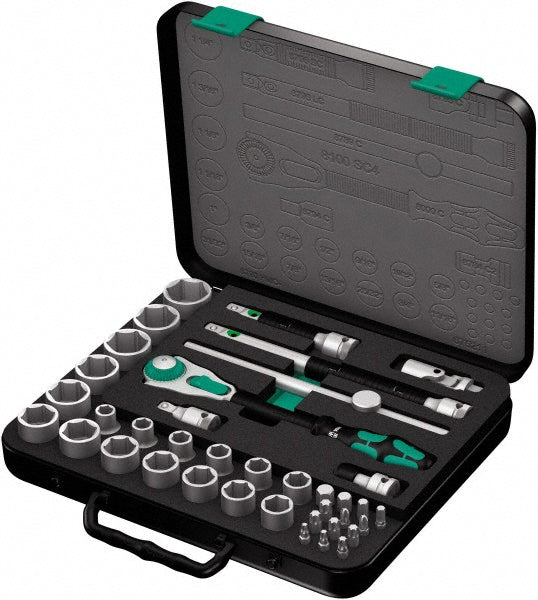 Wera 5003645001 Socket & Bit Set: 37 Pc