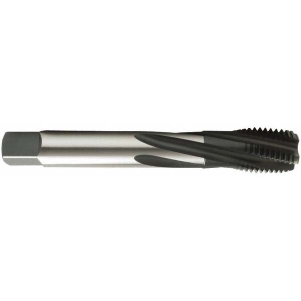 OSG 1301400401 Spiral Flute Tap: 5/8-18, UNF, 4 Flute, Modified Bottoming Chamfer, 2B Class of Fit, Vanadium High-Speed Steel, Oxide Finish