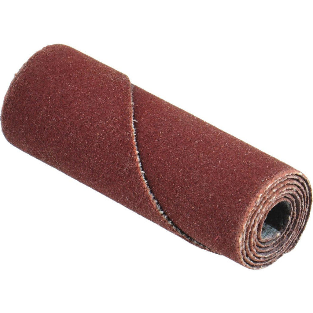 ARC Abrasives 21787 Straight Cartridge Rolls; Overall Length (Inch): 1-1/2; Pilot Hole Diameter (Inch): 3/16; Abrasive Material: Aluminum Oxide; Grade: Coarse; Grit: 60; For Finish: Rough (Pack of 100)