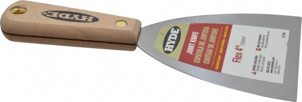 Hyde Tools 7745 Putty Knife: Steel, 4" Wide