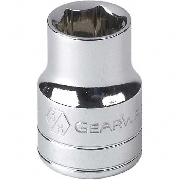 GEARWRENCH 80612 Standard Hand Socket: 1/2" Drive, 1-1/16" Socket, 6-Point