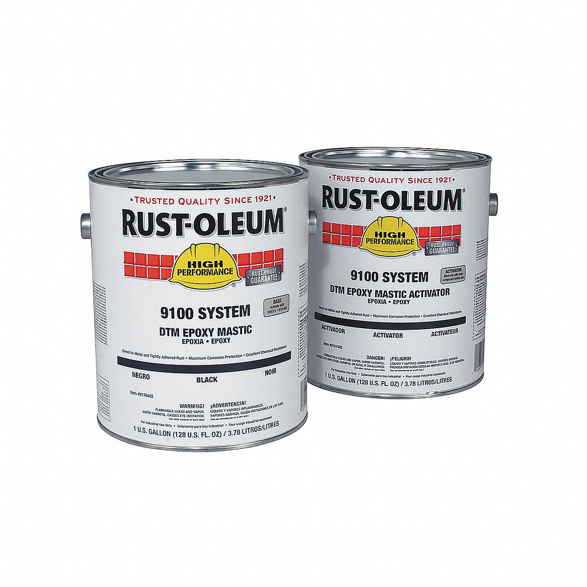 Rust-oleum Epoxy Activator/Finish 9100 White 1 gal (9192402-4430)