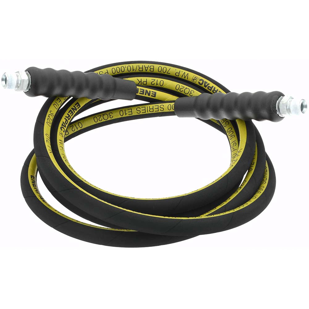 Enerpac H9310 Hydraulic Pump Hose: 3/8" ID, 10' OAL, Rubber, 10,000 Max psi