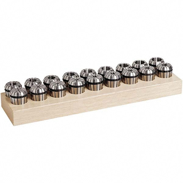 Techniks 04212IS Collet Set: 18 Pc, Series ER32, 3/4" Capacity