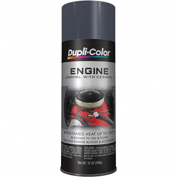 Dupli-Color EDE165107 Engine Paint with CERAMIC, Gloss, Cast Iron, 12 oz