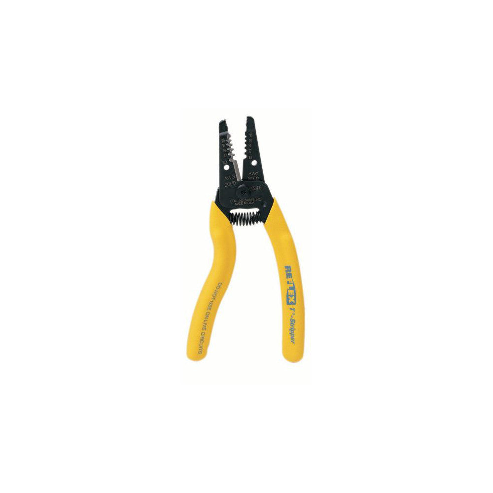 Ideal 45-415 Wire Stripper: 18 AWG to 10 AWG Max Capacity