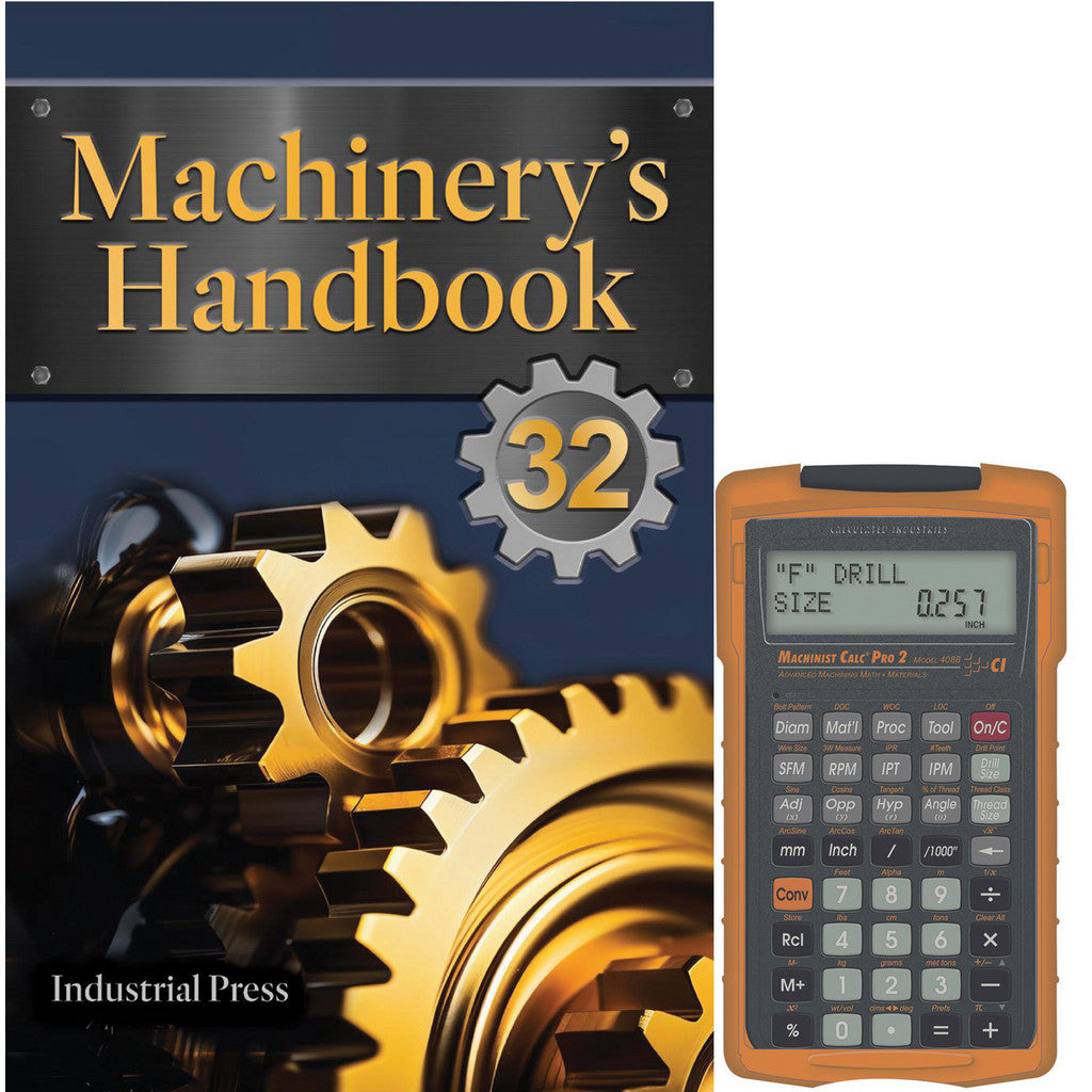 Industrial Press 9780831145323 Machinery's Handbook Large Print & Calc Pro 2: 32nd Edition