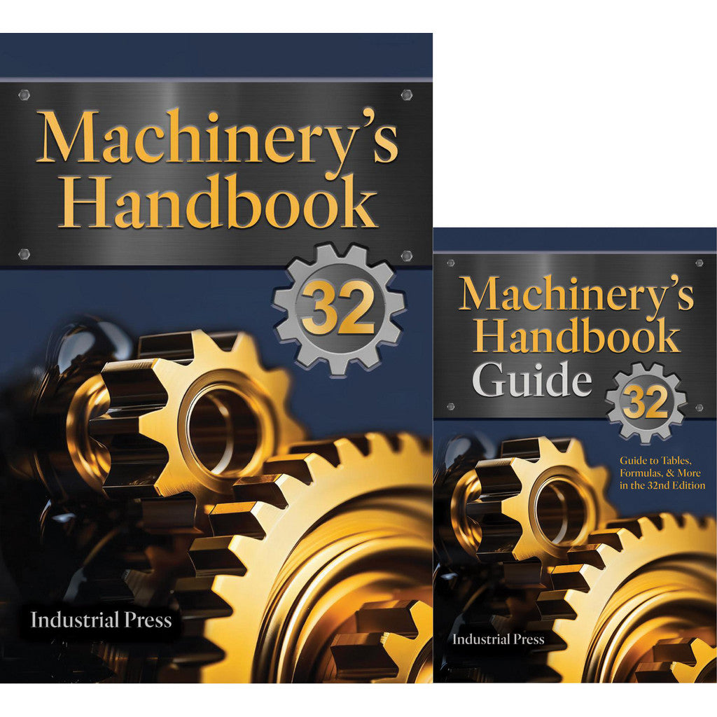 Industrial Press 9780831149321 Machinery's Handbook Large Print & The Guide Combo: 32nd Edition