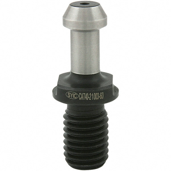 Techniks 21005-60 CAT50 Retention Knob: 1-8 Thread Size, 60.00 deg Angle Radius, 0.9060" Knob Dia