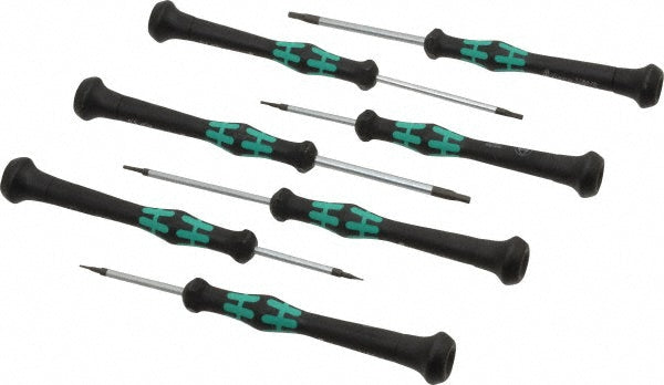 Wera 5345273001 7 Piece, 0.7 to 3mm Hex Driver Set
