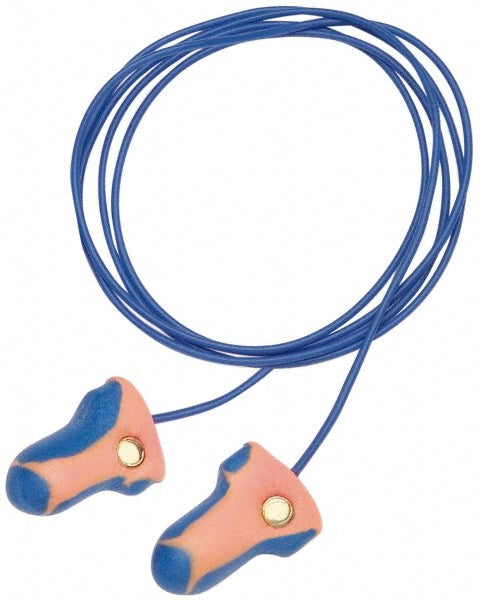 Howard Leight LT-30 Earplugs: 33 dB, Foam, Contoured, Roll Down, Corded, Metal-Detectable