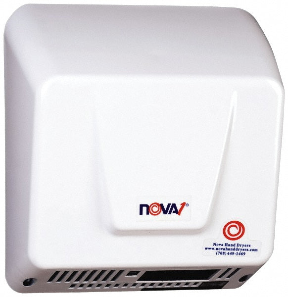 World Dryer 83000000 1000 Watt White Finish Electric Hand Dryer
