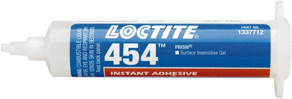 Loctite 1337712 454 Instant Adhesive Gel, 30 g Syringe (Pack of 10)