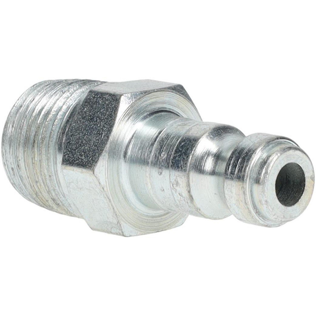 Parker 2C-E Pneumatic Hose Coupling: 3/8-18, 1/4" Body Dia, Tru-Flate Automotive Interchange