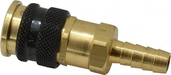 Parker 23KATF09MPN Pneumatic Hose Coupling: 1/4" Body Dia, Industrial Interchange