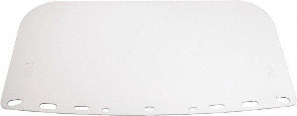BULLARD 840M Face Shield Windows & Screens: Face Shield, Clear, 8" High, 0.04" Thick