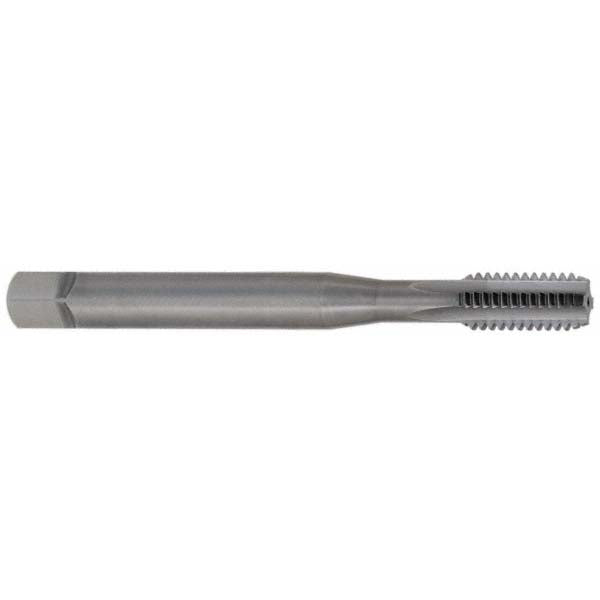OSG 1006100100 Straight Flute Tap: M3x0.5 Metric Coarse, 3 Flute, Plug Chamfer, 6H Class of Fit, Solid Carbide, Bright/Uncoated Finish