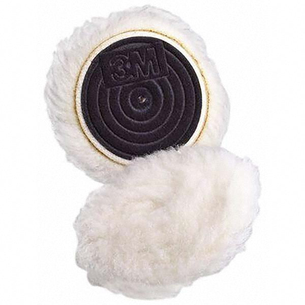 3M 7000000598 3" Dia Wool Bonnet Pad