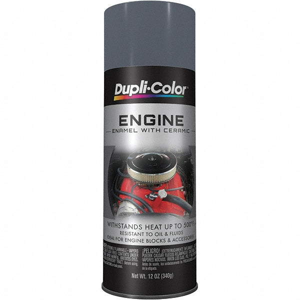 Dupli-Color EDE161107 Engine Paint with CERAMIC, New Ford Gray, 12 oz