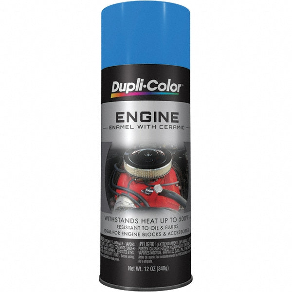 Dupli-Color EDE163107 Engine Paint with CERAMIC, Gloss, Chrysler Blue, 12 oz